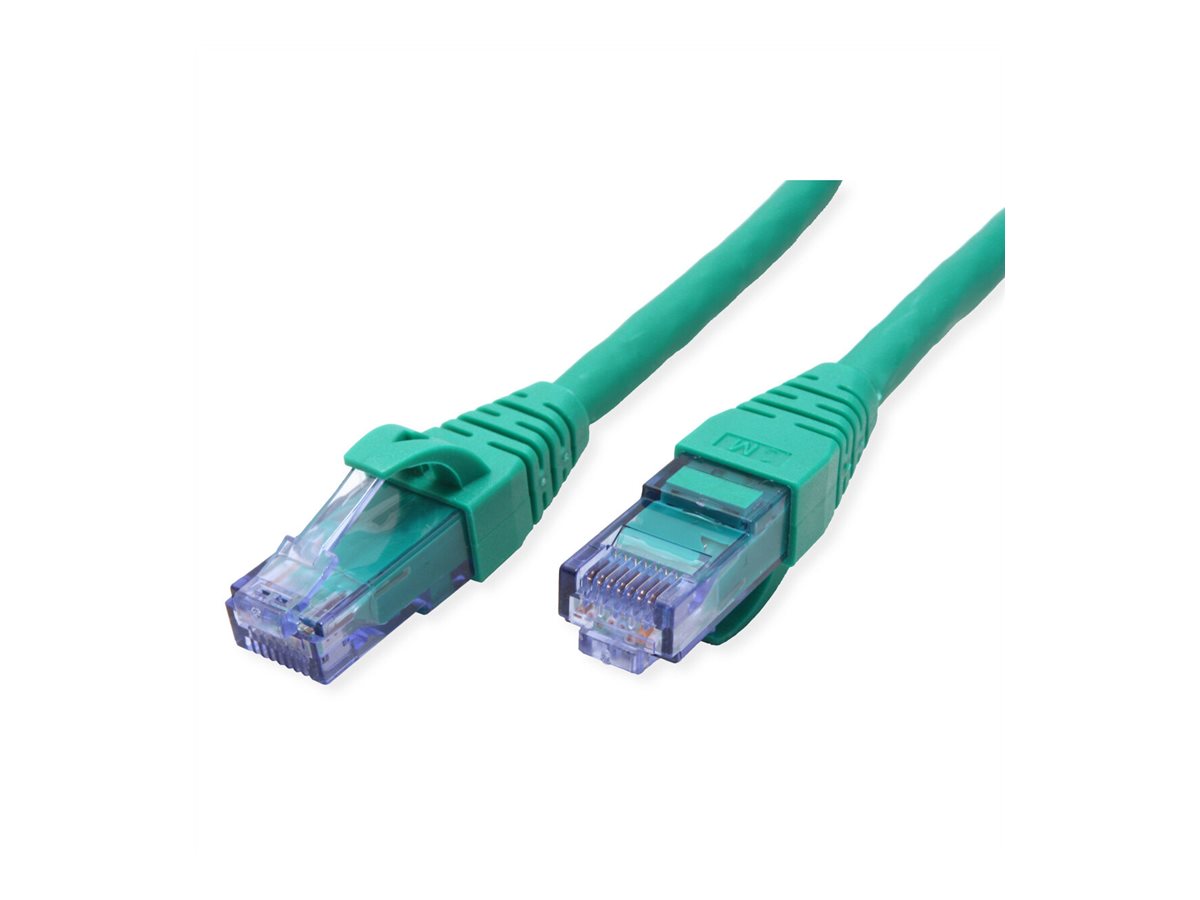 ROLINE Patchkabel Cat.6A UTP, Component Level, LSOH, grün, 1,5 m