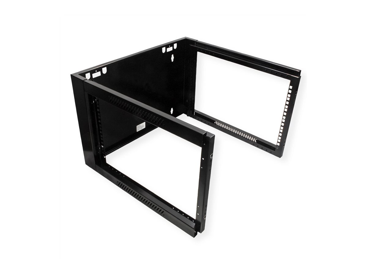 VALUE Wandgehäuse 6 HE (HxBxT) 368x570x600mm, Bausatz, schwarz