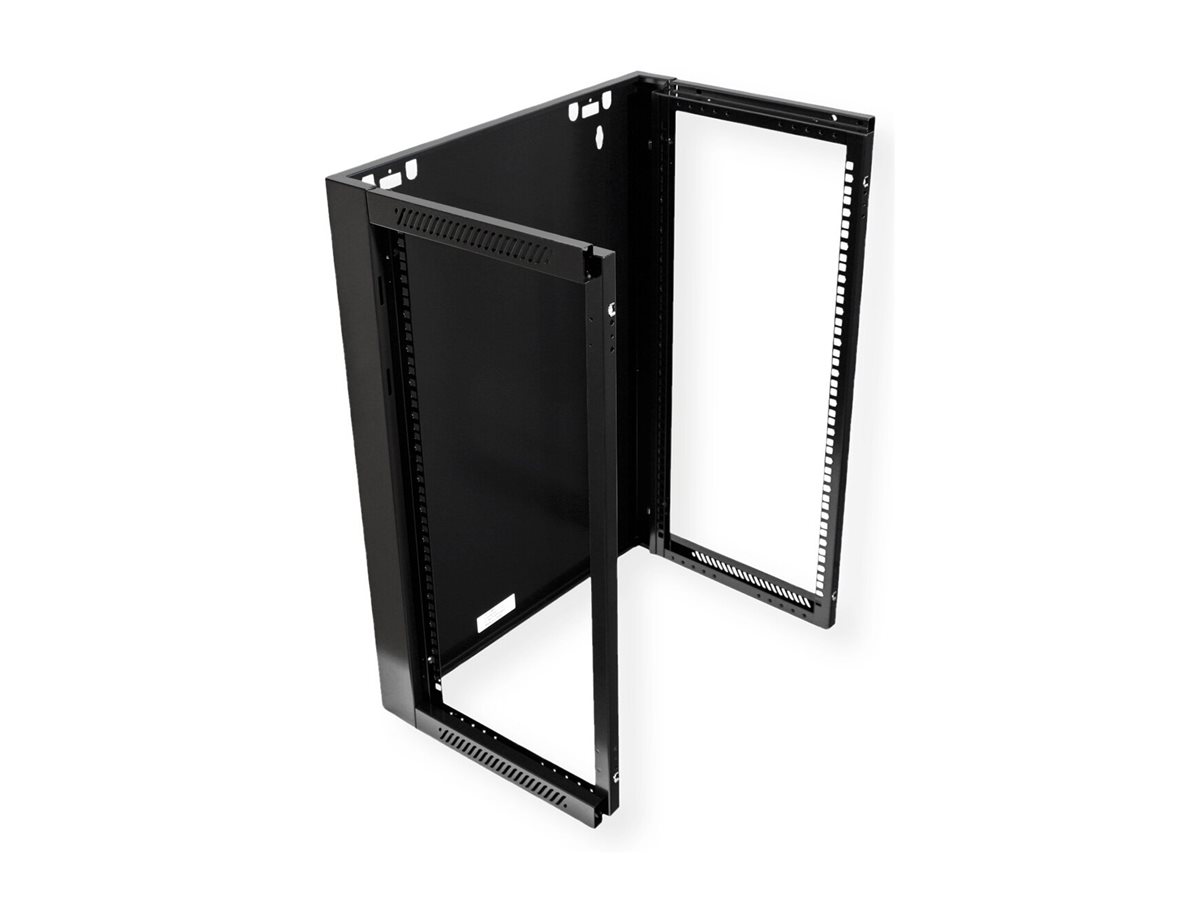 VALUE Wandgehäuse 15 HE (HxBxT) 768x570x450mm, Bausatz, schwarz