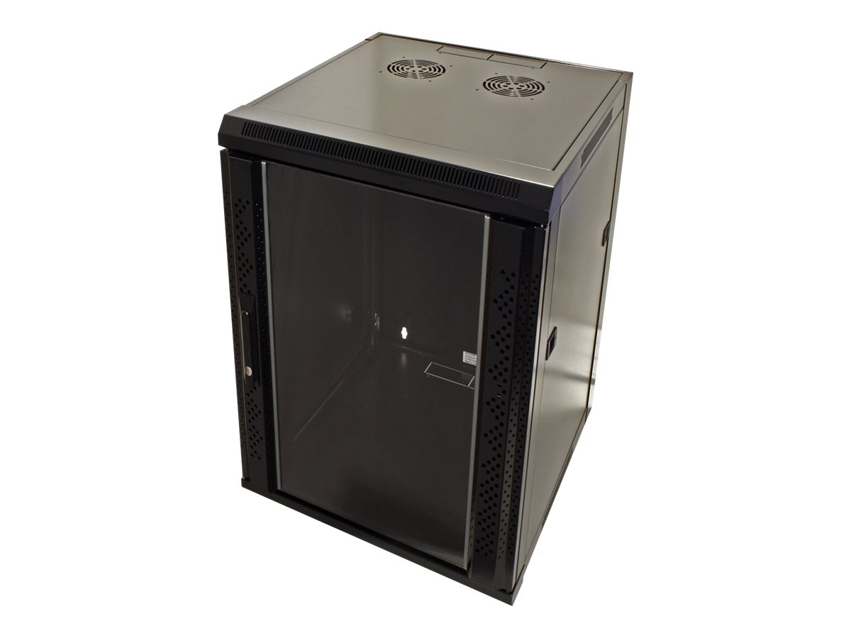 VALUE Wandgehäuse 18 HE (HxBxT) 901x570x600mm, Bausatz, schwarz