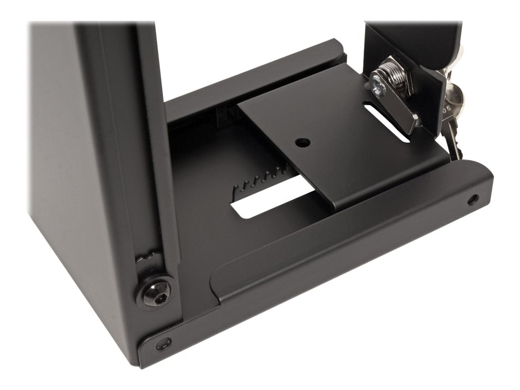 ROLINE Slim/Mini-PC-Halterung, abschliessbar, schwarz