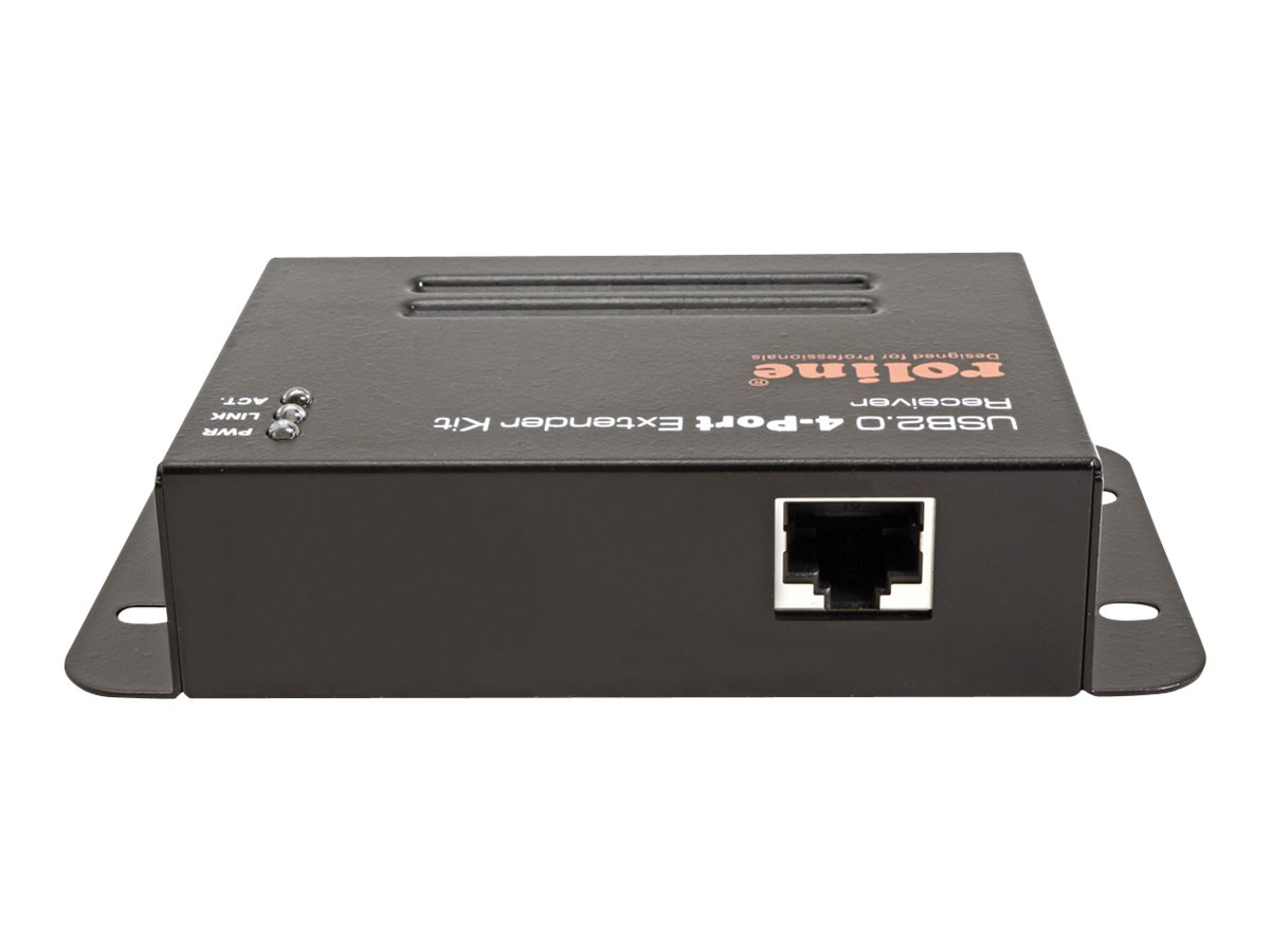 ROLINE USB 2.0 Verlängerung über RJ45, 4x USB, max. 50m