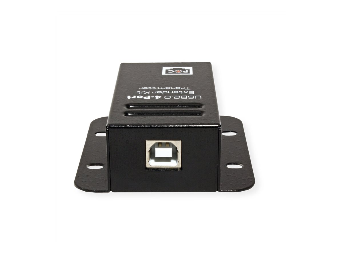 ROLINE USB 2.0 Verlängerung über RJ45, 4x USB, max. 50m