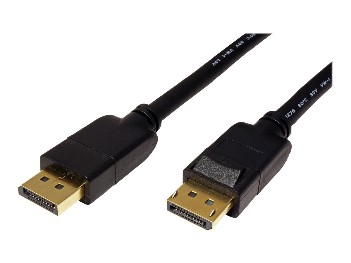 ROLINE DisplayPort Kabel, v1.4, DP ST - ST, schwarz, 2 m