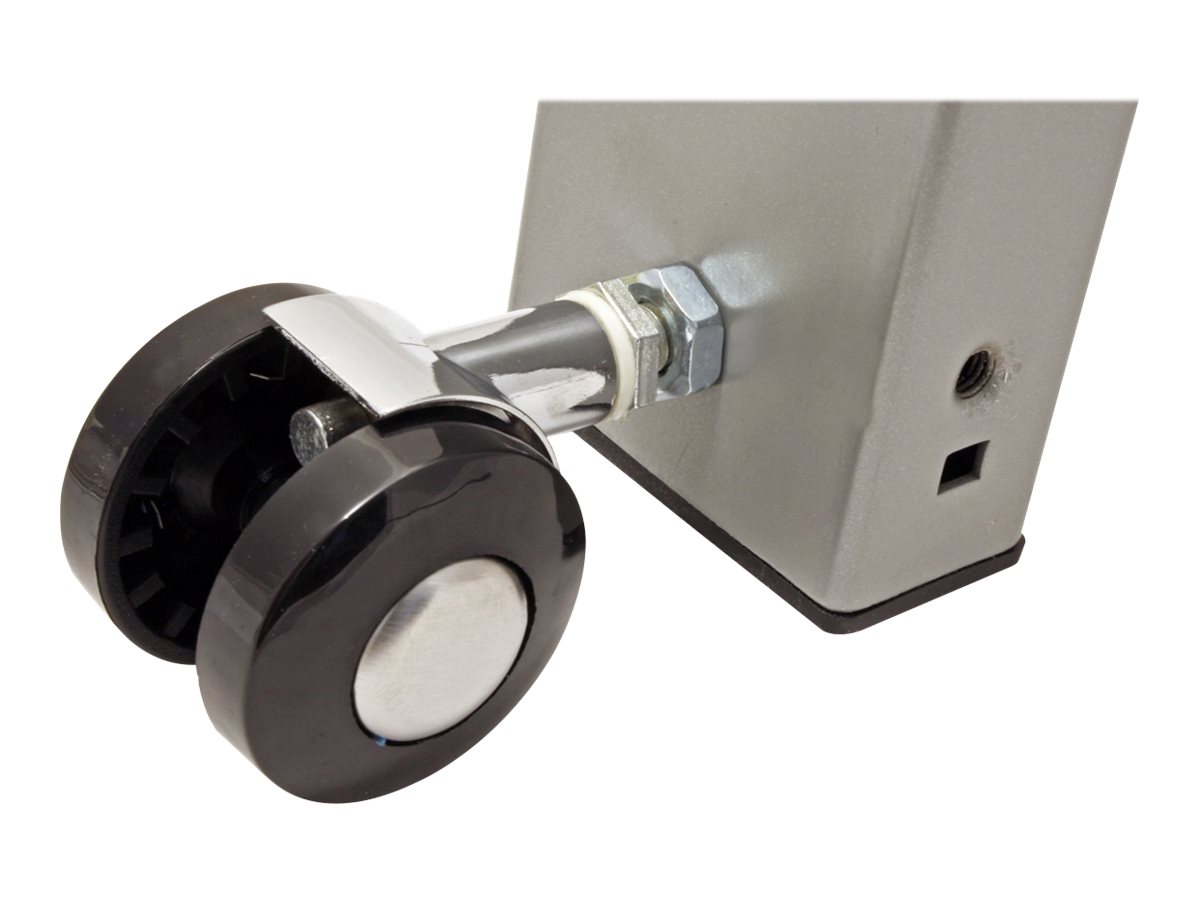 ROLINE PC-Steh-Arbeitsplatz, höhenverstellbar, schwarz / grau