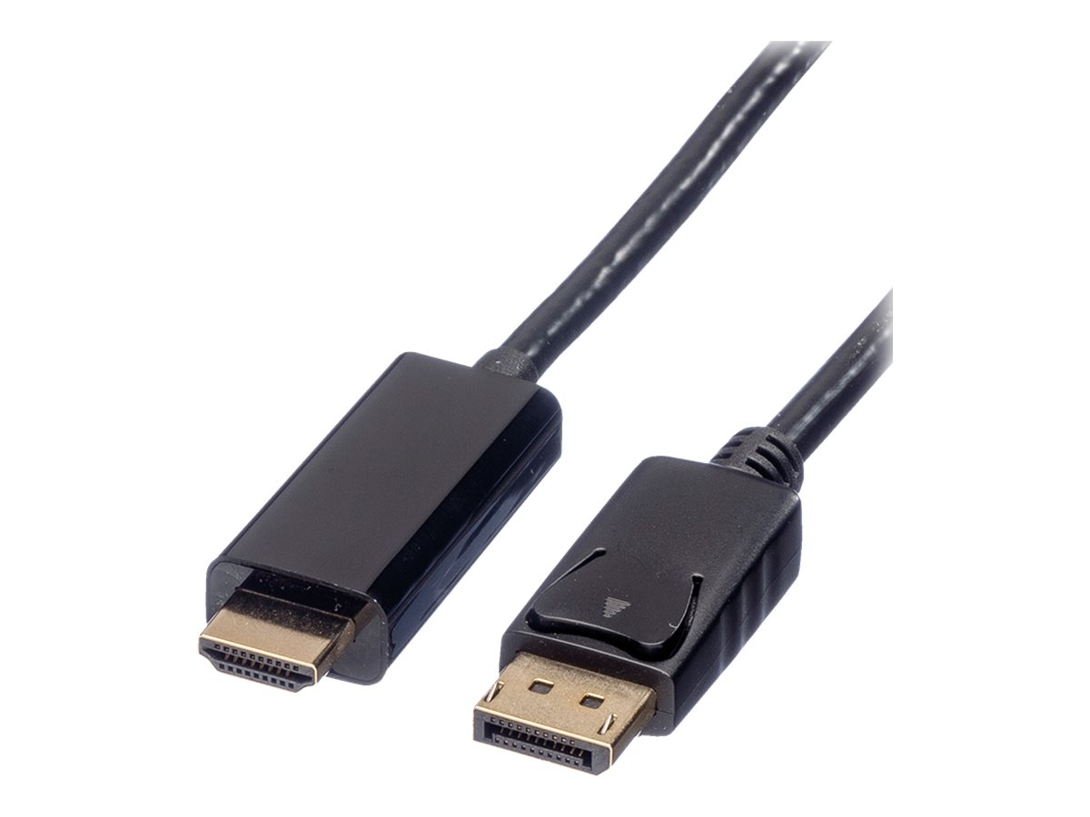 ROLINE DisplayPort Kabel DP - UHDTV, ST/ST, schwarz, 2 m
