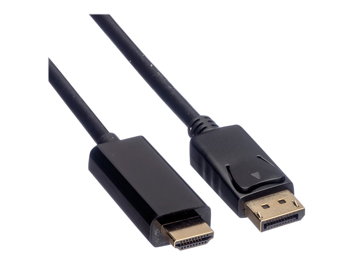 ROLINE DisplayPort Kabel DP - UHDTV, ST/ST, schwarz, 3 m