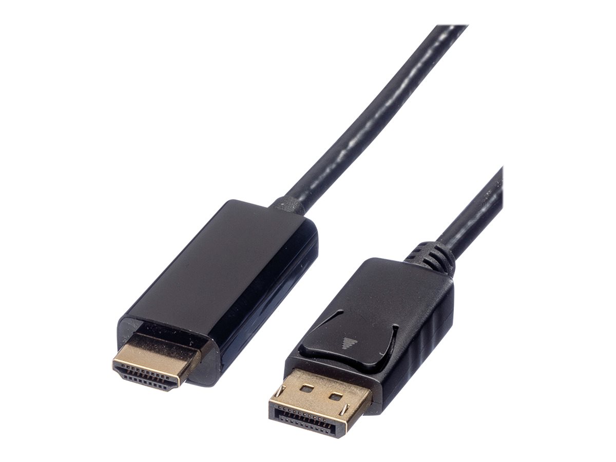 ROLINE DisplayPort Kabel DP - UHDTV, ST/ST, schwarz, 3 m