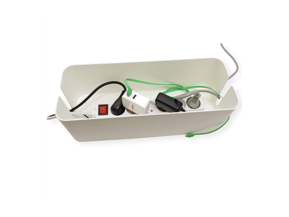 VALUE Kabel-Box, groß, weiß