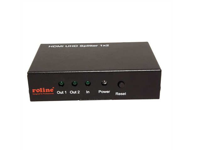 ROLINE 4K HDMI Video-Splitter, 2fach