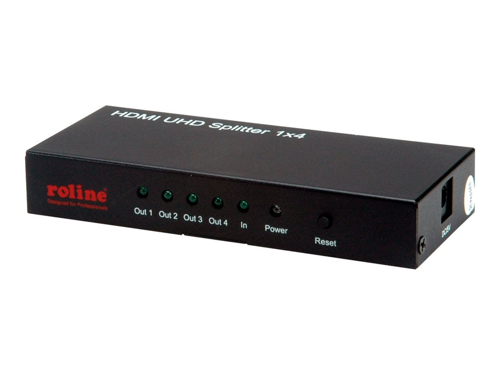 ROLINE 4K HDMI Video-Splitter, 4fach