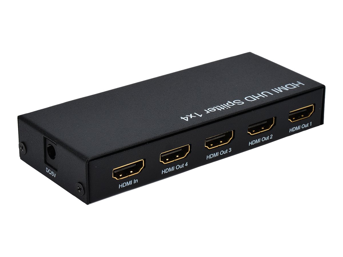 ROLINE 4K HDMI Video-Splitter, 4fach
