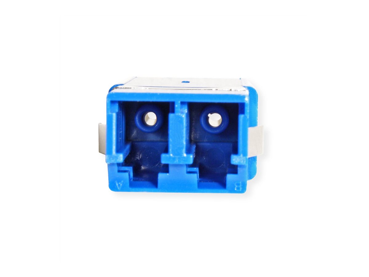 ROLINE LWL-Kupplung LC Duplex, Single-Mode, Z