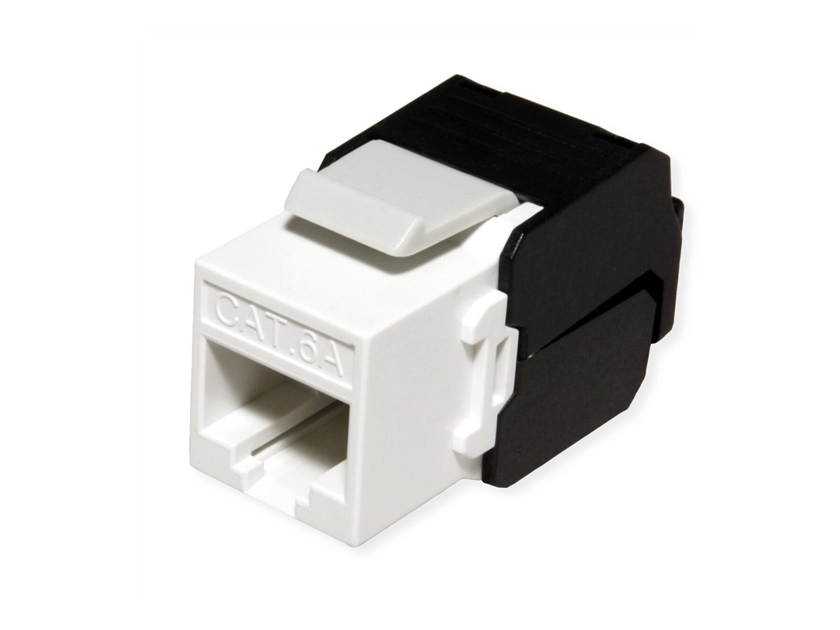 ROLINE 19-Zoll-Patchpanel 1 HE, 24 Ports, Cat.5e (Class D), grau