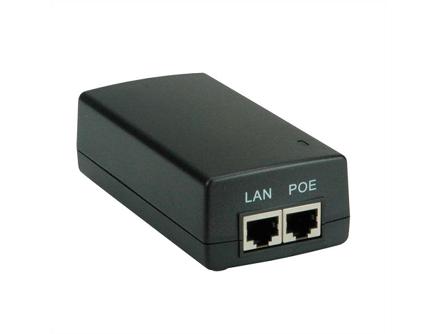 VALUE Gigabit PoE+ Injektor, 30W