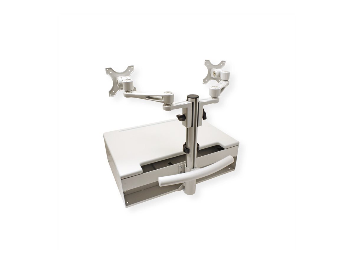 ROLINE Mobile PC-/LCD-Arbeitsstation, höhenverstellbar, bis 26 kg