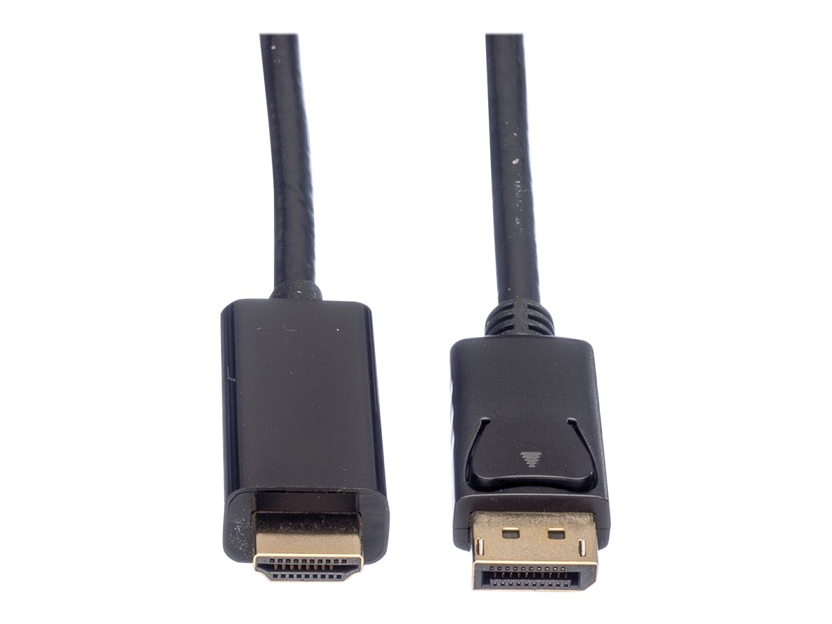 ROLINE DisplayPort Kabel DP - UHDTV, ST/ST, schwarz, 5 m