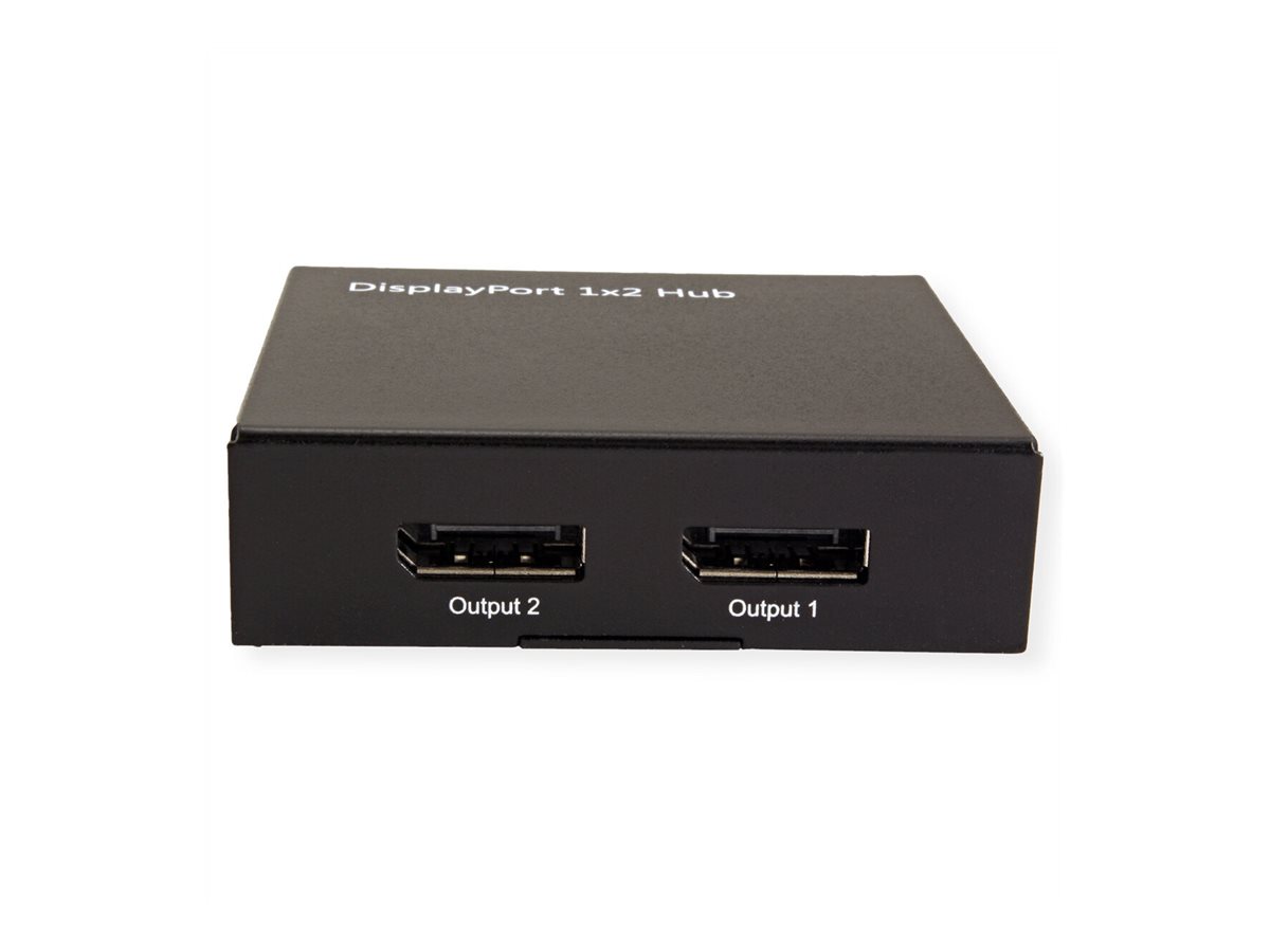 VALUE DisplayPort-Video-Splitter (Hub), 2fach