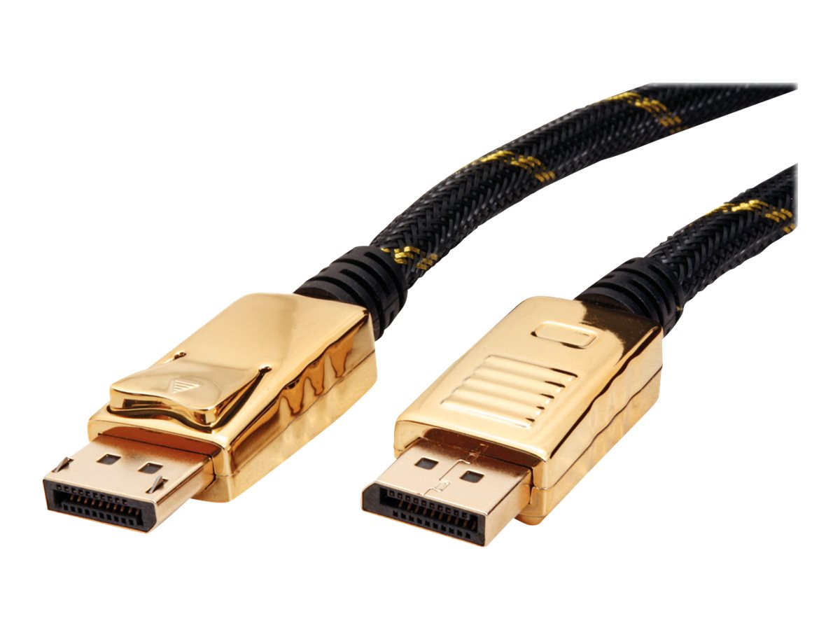 ROLINE GOLD DisplayPort Kabel, DP ST - ST, 7,5 m