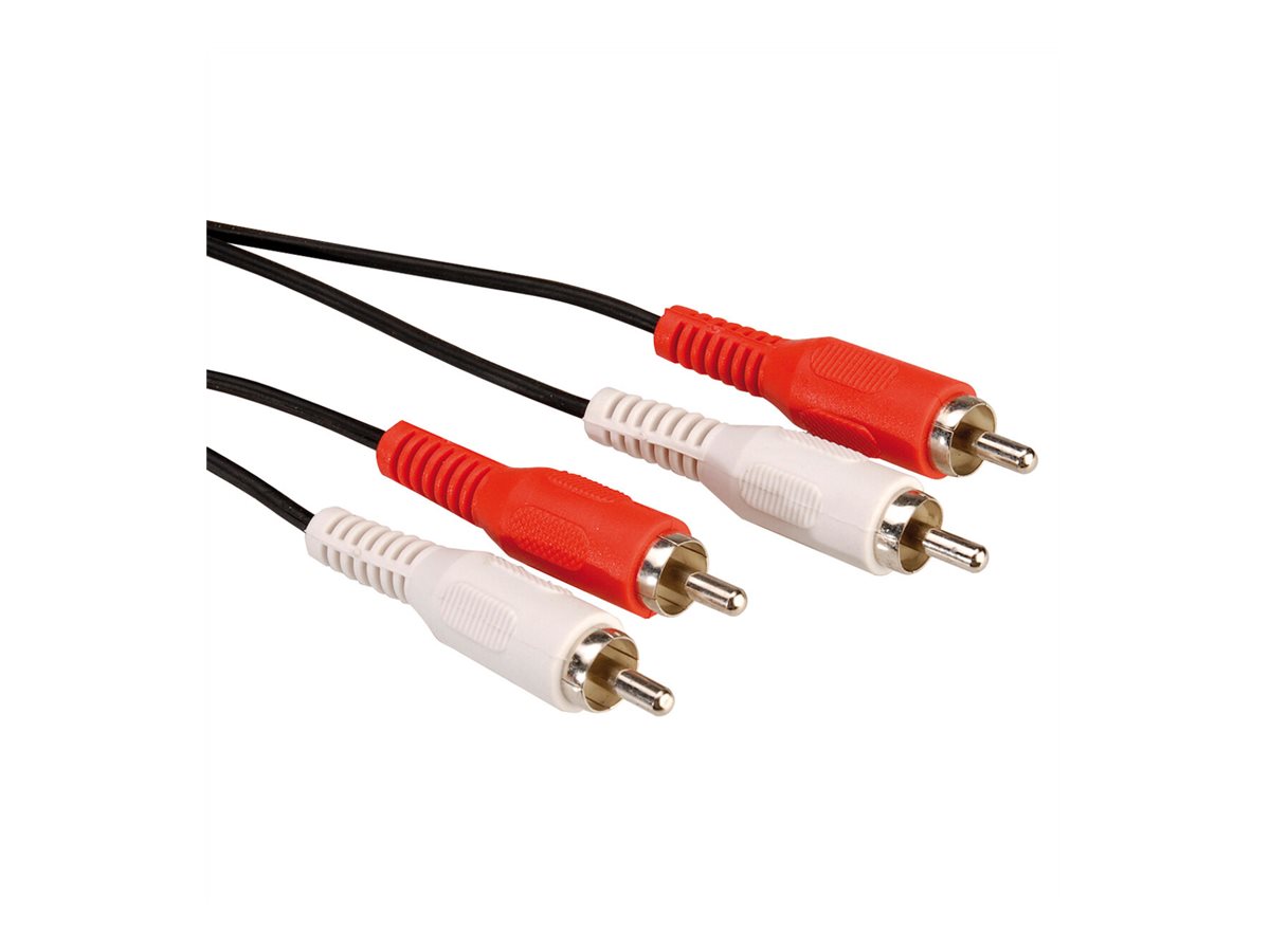 VALUE Cinch-Verbindungskabel duplex ST/ST, 10 m