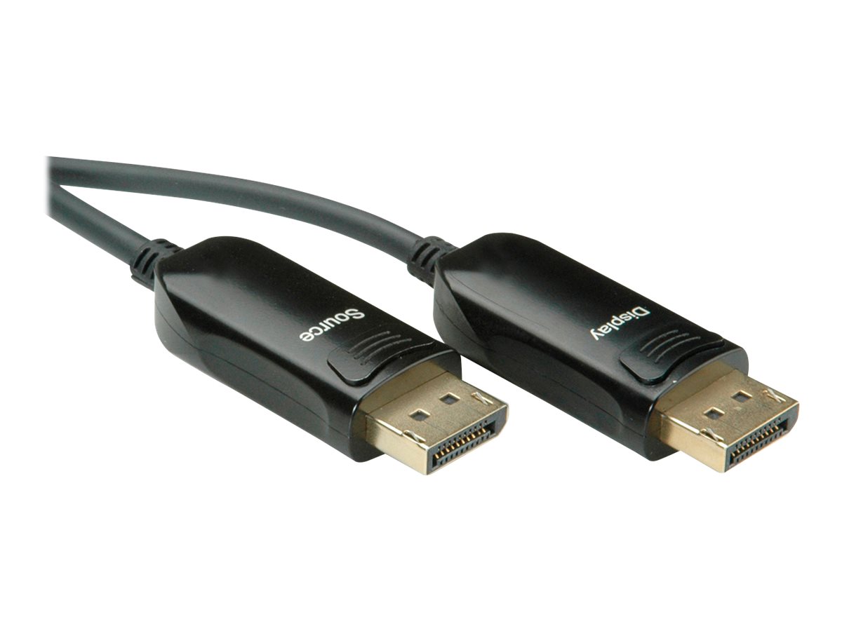 ROLINE DisplayPort v1.4 Kabel (AOC), ST/ST, 30 m
