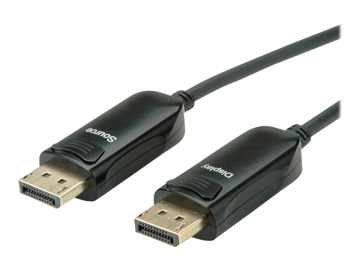 ROLINE DisplayPort v1.4 Kabel (AOC), ST/ST, 30 m