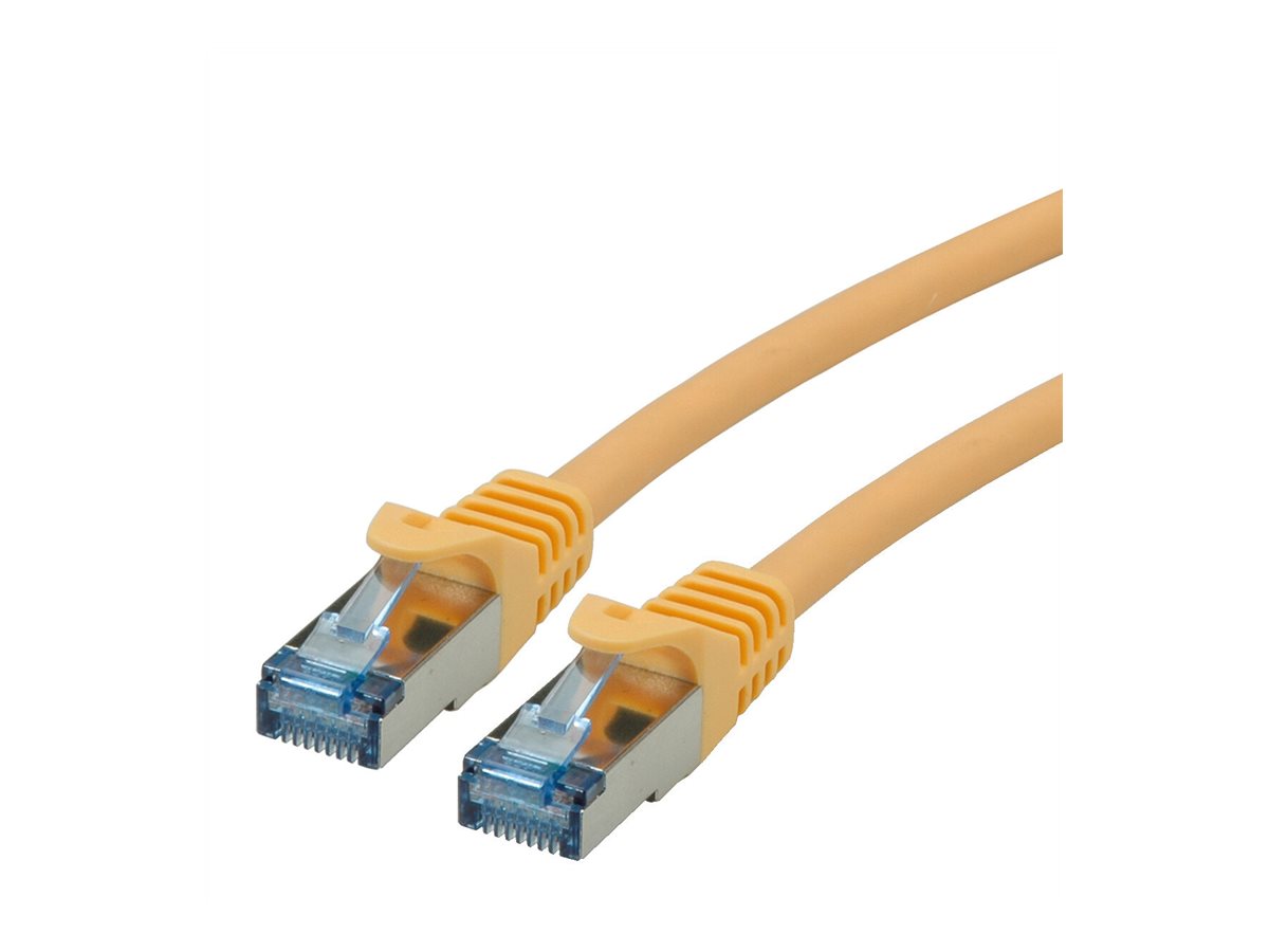 ROLINE Patchkabel Cat.6A S/FTP (PiMF), Component Level, LSOH, gelb, 5 m