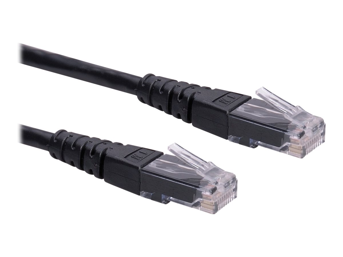 ROLINE Patchkabel Kat.6 (Class E) UTP, schwarz, 5 m