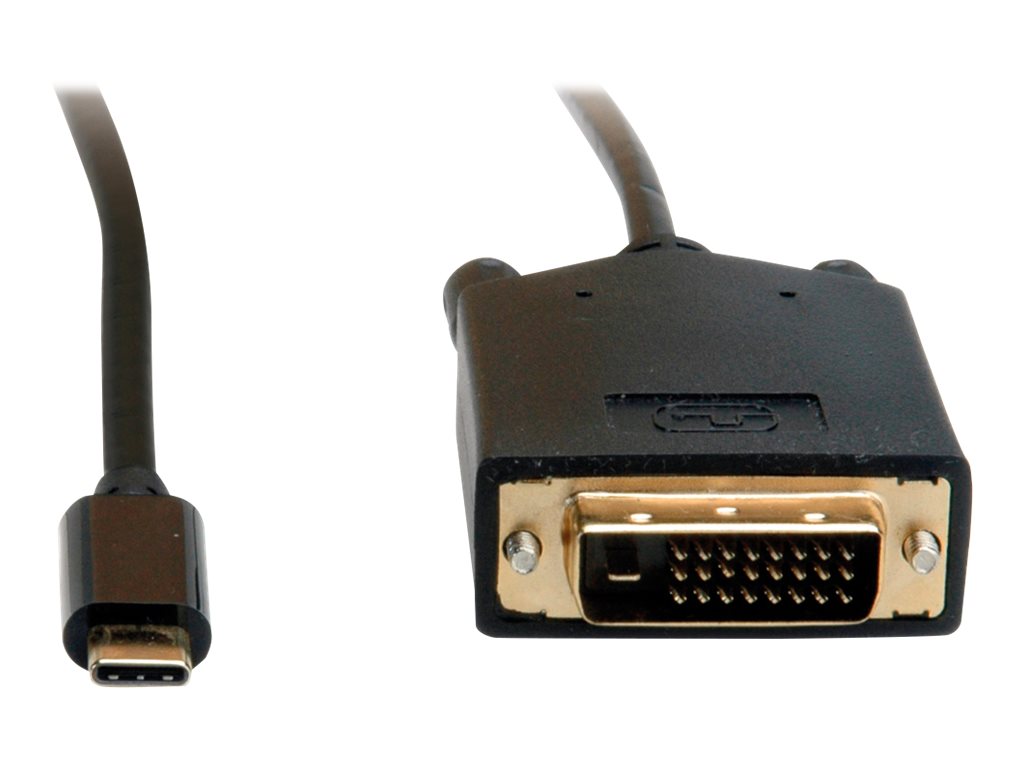 VALUE USB Typ C - DVI Adapterkabel, ST/ST, 2 m