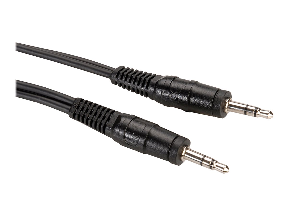 ROLINE 3,5mm Verbindungskabel ST / ST, 1 m