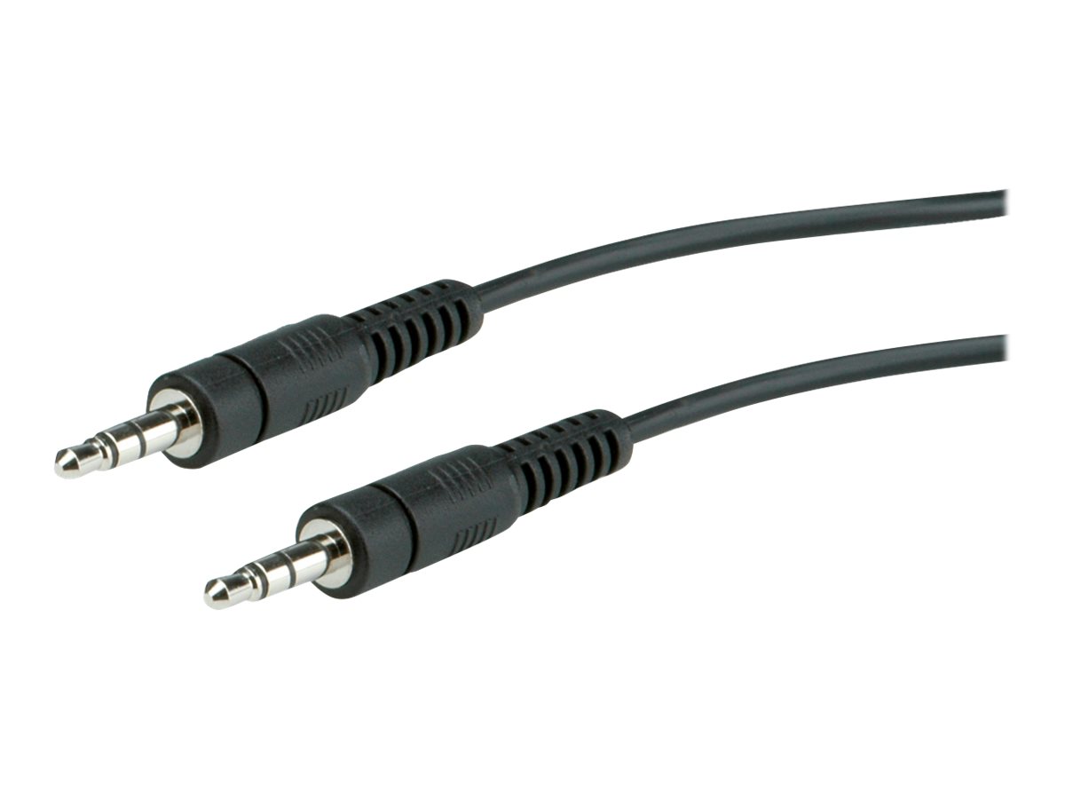 ROLINE 3,5mm Verbindungskabel ST / ST, 3 m