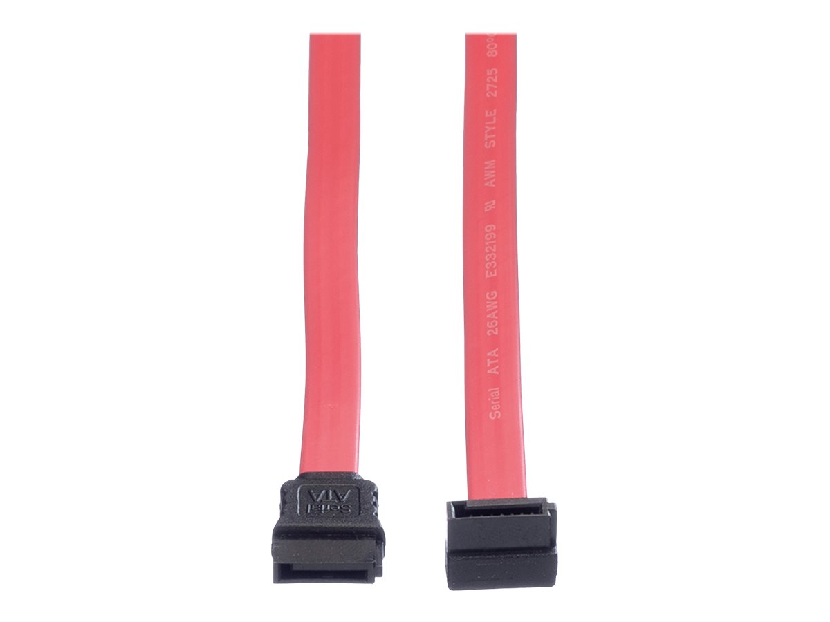 ROLINE Internes HDD-Kabel SATA 3.0 Gbit/s, gewinkelt, 0,5 m