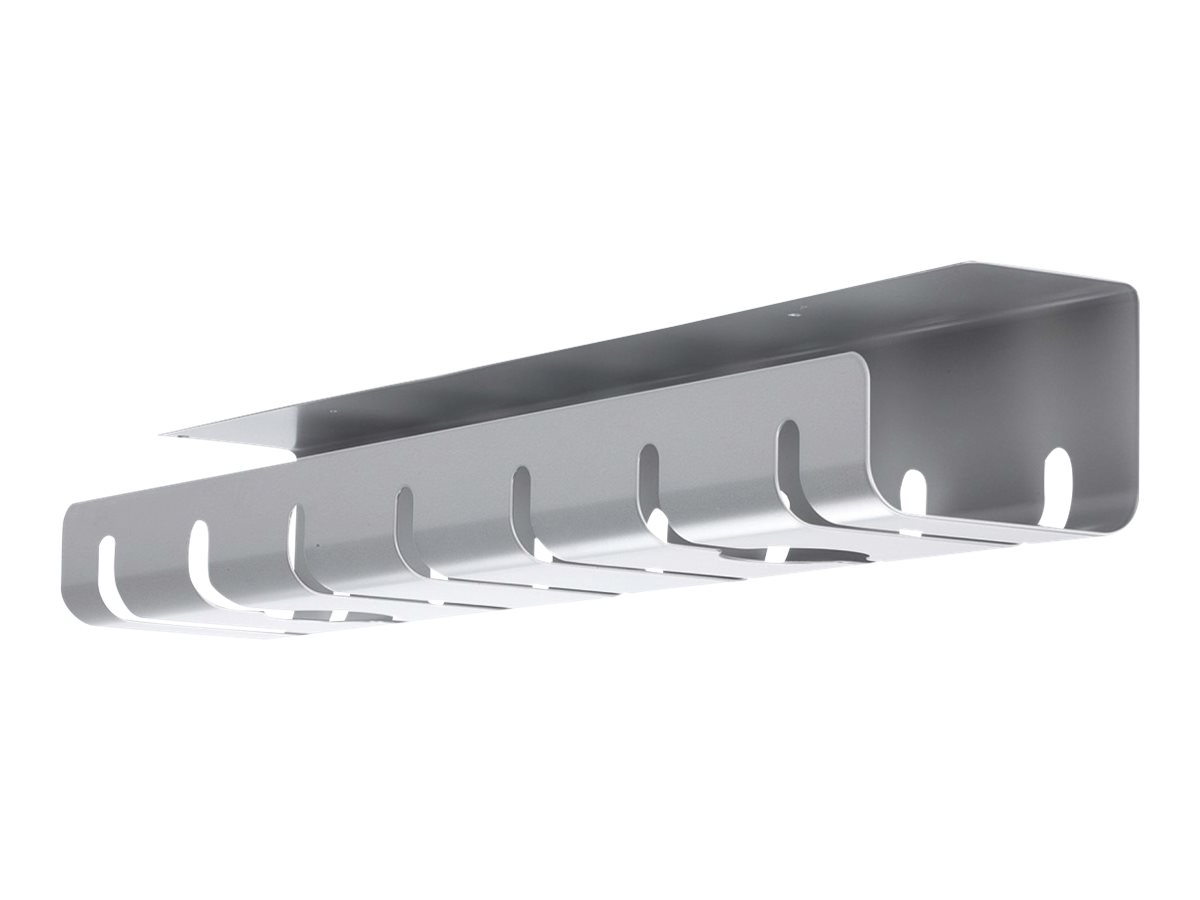 ROLINE Kabelkanal, Untertischmontage (2 Stück), silberfarben