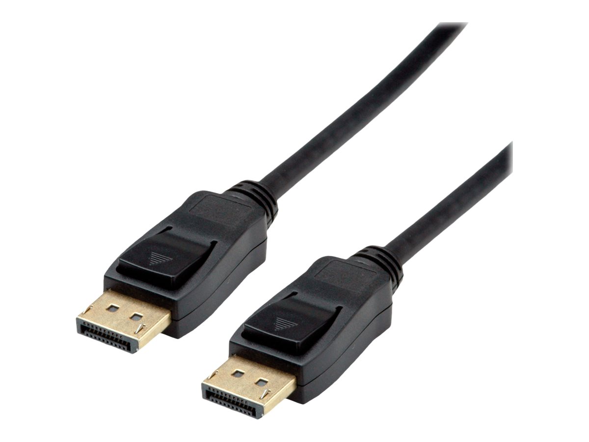 VALUE DisplayPort Kabel, v1.4, DP ST - ST, schwarz, 1 m