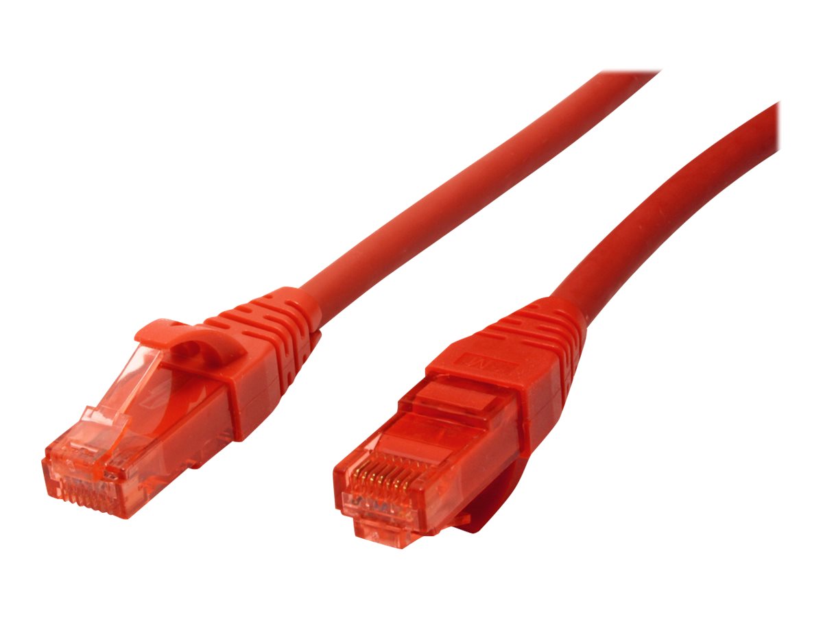 ROLINE Patchkabel Kat.6 UTP, Component Level, LSOH, rot, 1 m