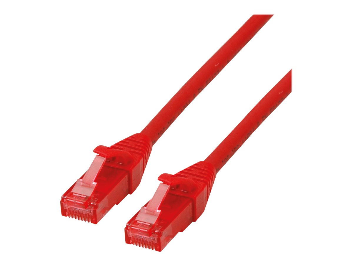 ROLINE Patchkabel Kat.6 UTP, Component Level, LSOH, rot, 5 m