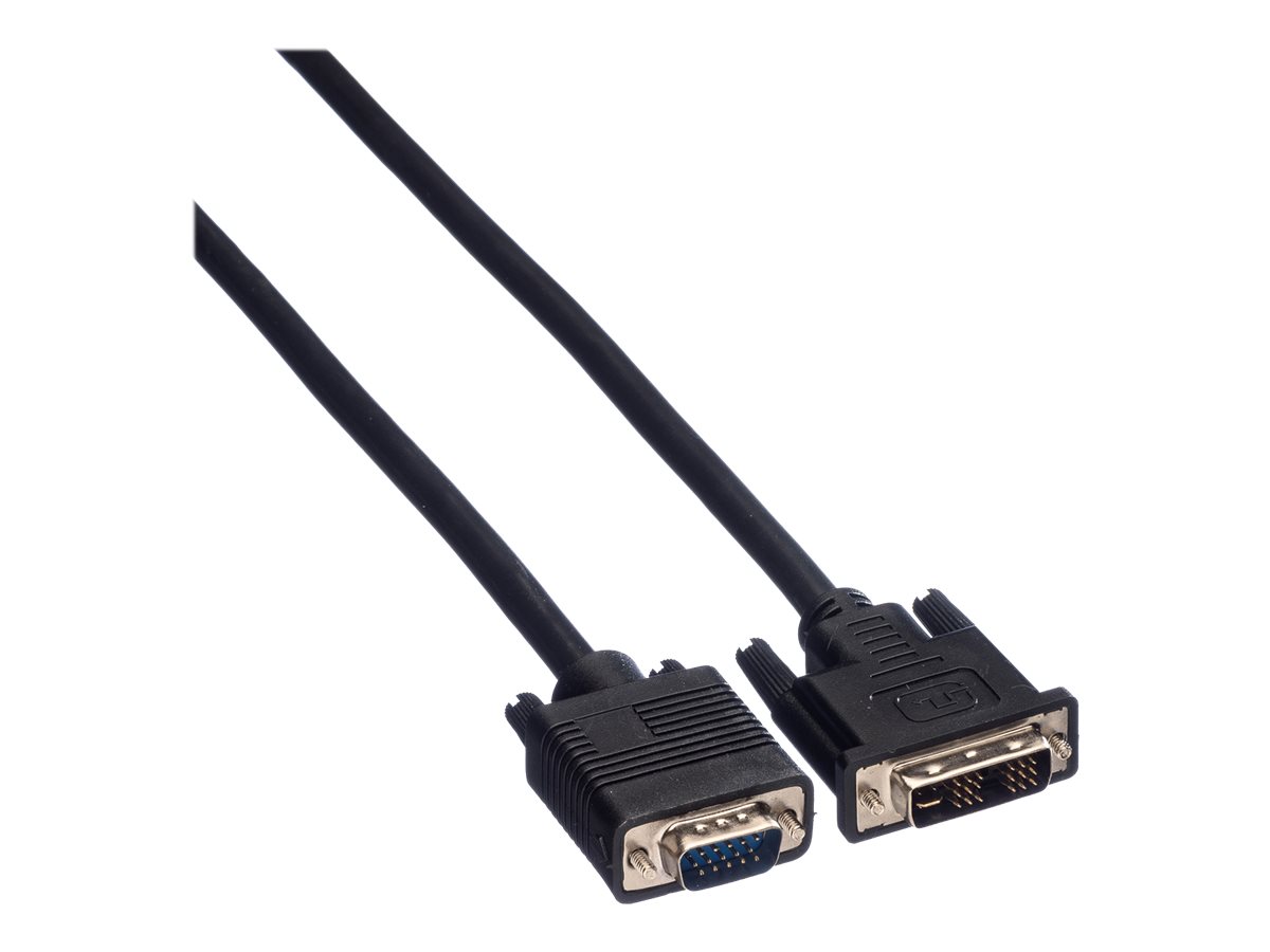 VALUE DVI-VGA Kabel, DVI (12+5) ST - VGA ST, 2 m