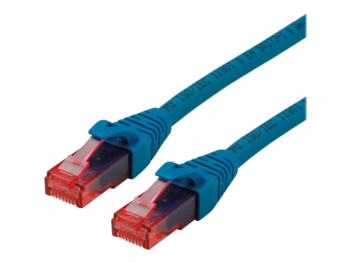 ROLINE Patchkabel Kat.6 UTP, Component Level, LSOH, blau, 0,5 m