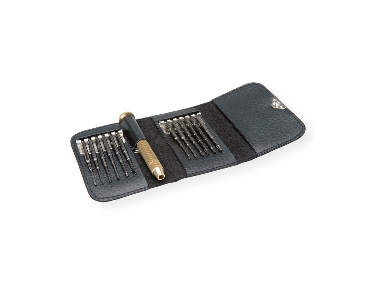 VALUE Schraubendreher Set electronic mini 12-in-1