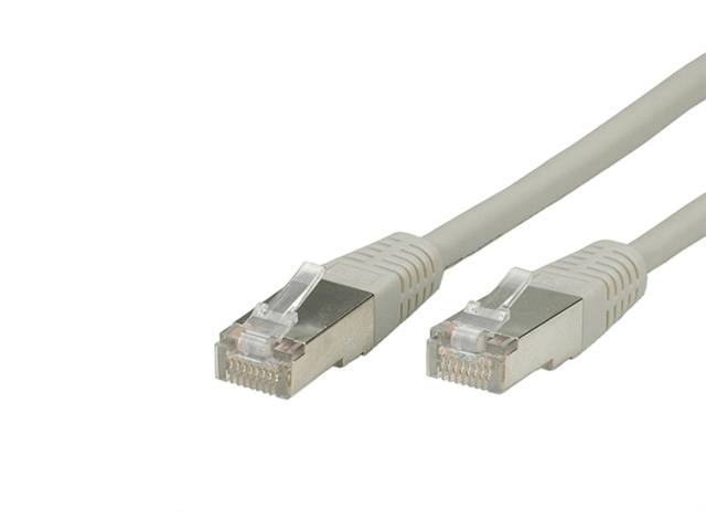 VALUE Patchkabel Cat.6 (Class E) S/FTP (PiMF), grau, 2 m