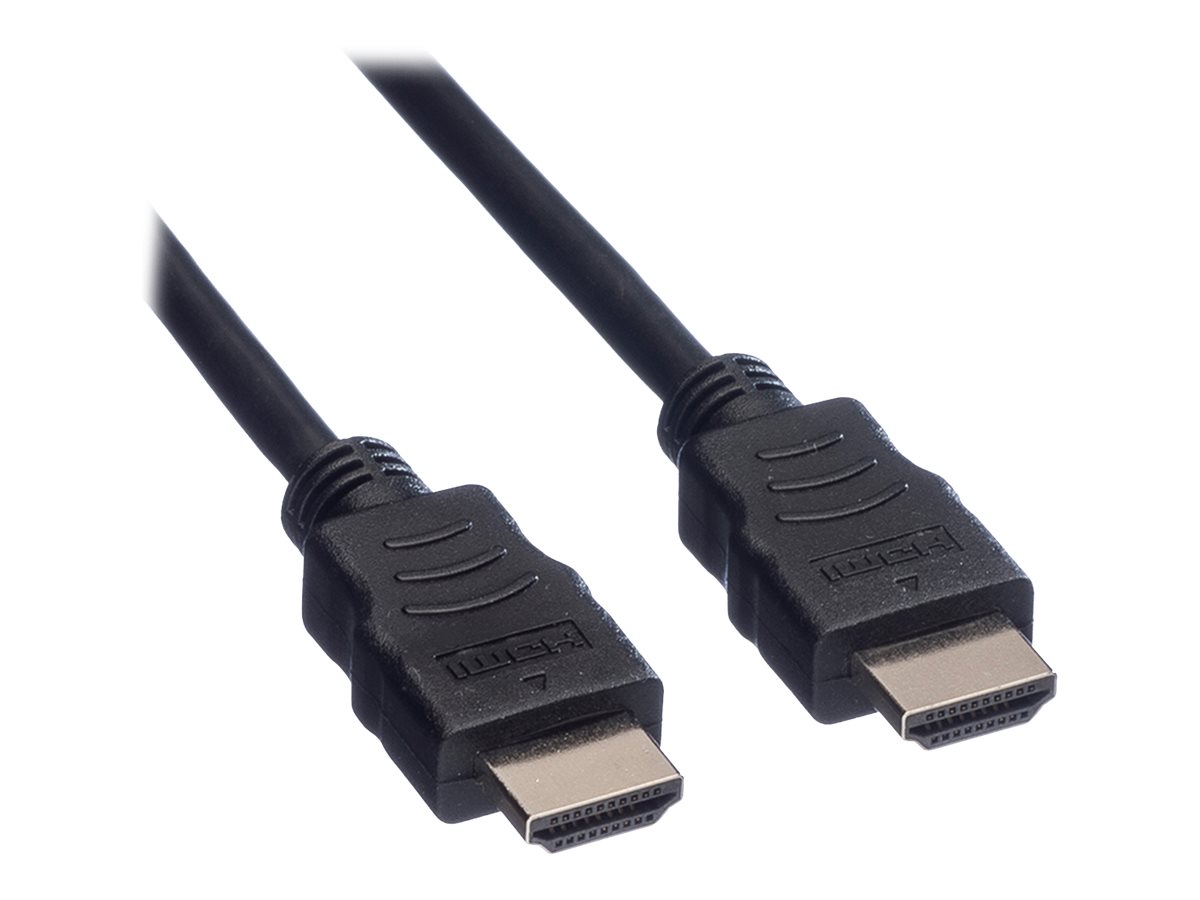 VALUE HDMI High Speed Kabel mit Ethernet, schwarz, 1,5 m