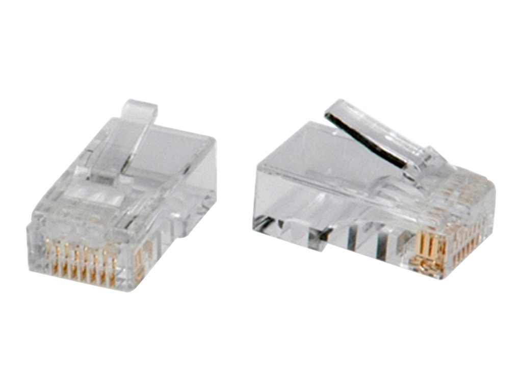 ROLINE Modular Plug ungeschirmt, Kat.6 (Class E), 10 Stck