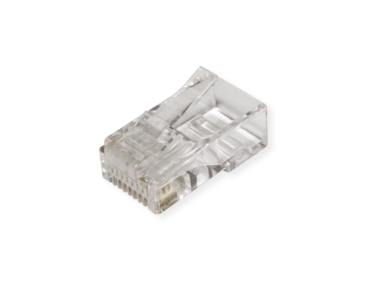 ROLINE Modular Plug ungeschirmt, Kat.6 (Class E), 10 Stck