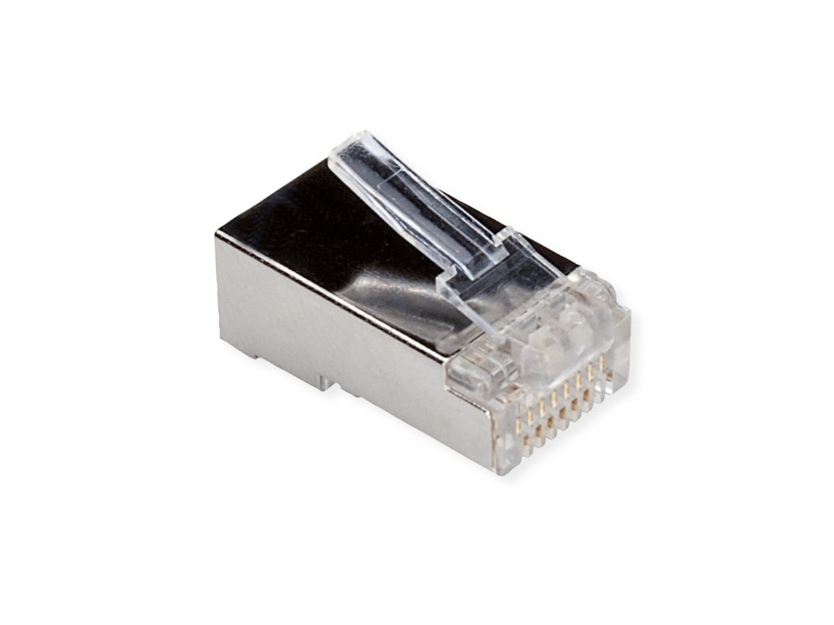 ROLINE Modular Plug geschirmt, Kat.6 (Class E), 10 Stck