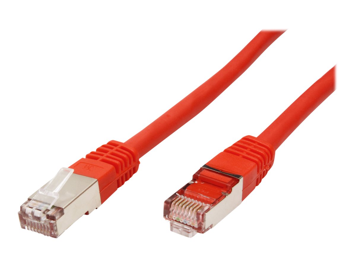 VALUE Patchkabel Cat.6 (Class E) S/FTP (PiMF), rot, 10 m