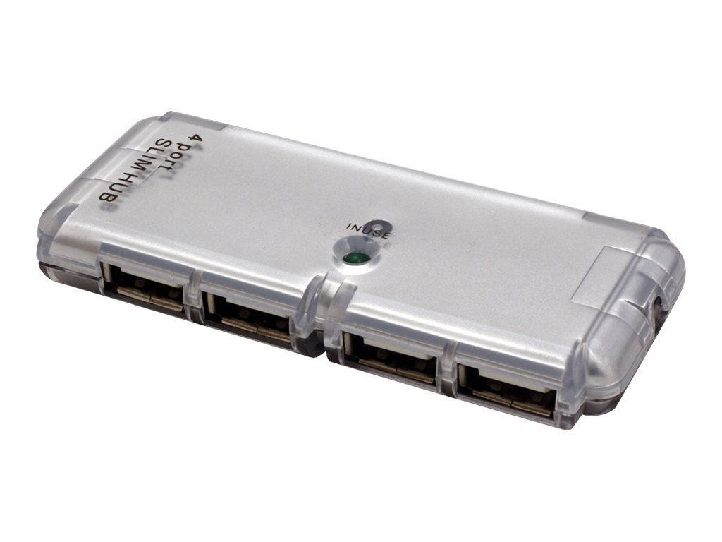 VALUE USB 2.0 Notebook Hub, 4 Ports, ohne Netzteil