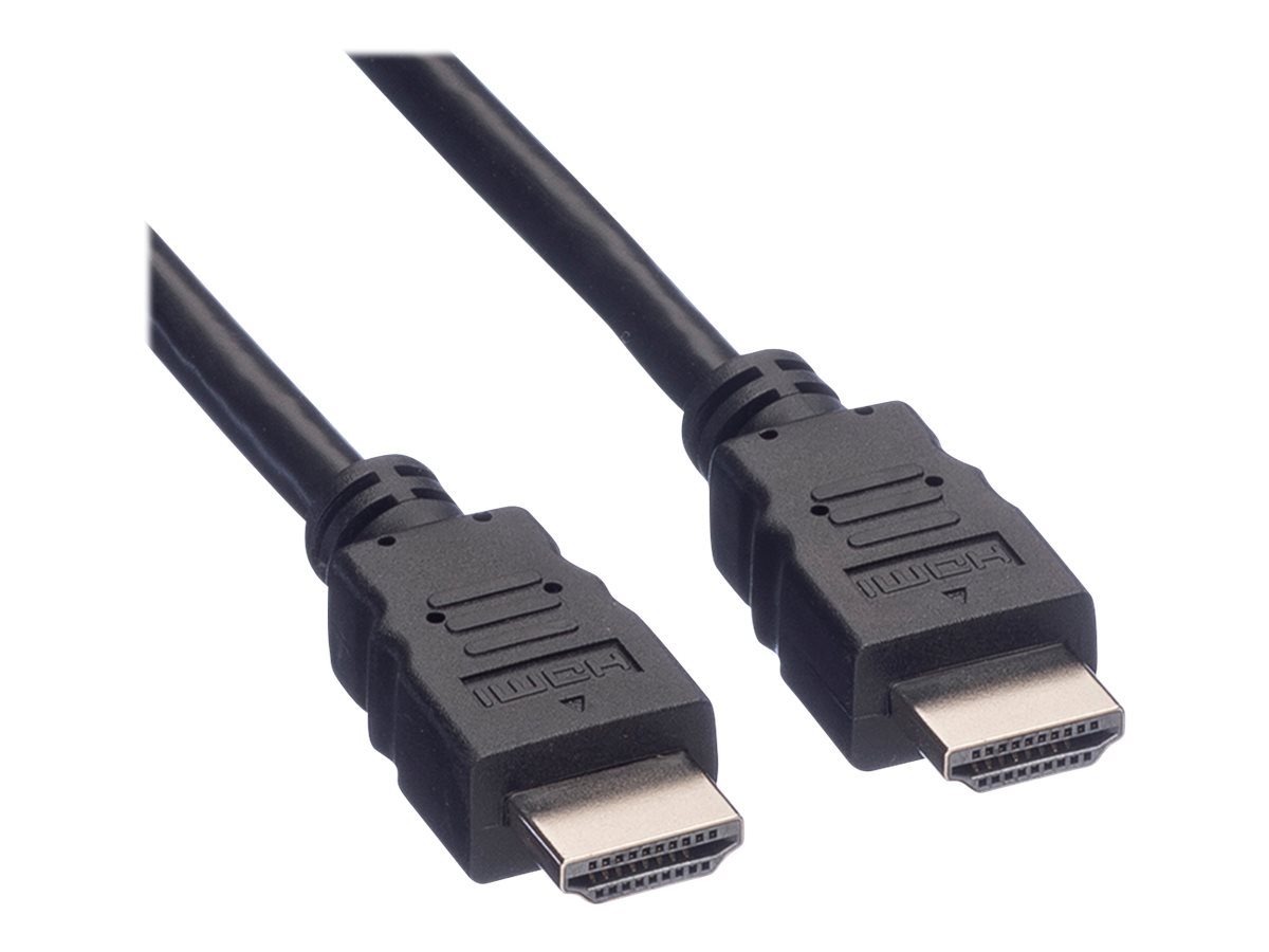 VALUE Monitorkabel HDMI High Speed, ST-ST, schwarz, 1 m