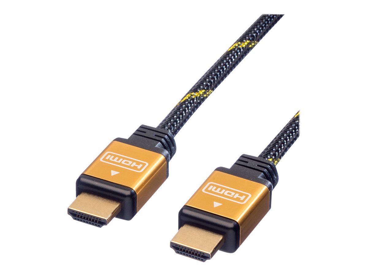 ROLINE GOLD HDMI High Speed Kabel, ST-ST, 3 m