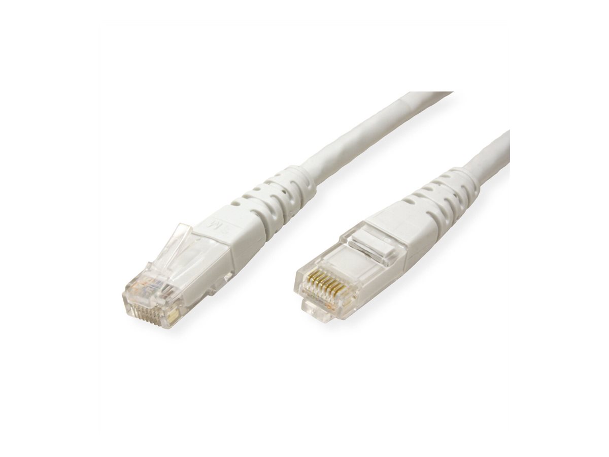 ROLINE Patchkabel Cat.6 (Class E) UTP, grau, 0,3 m