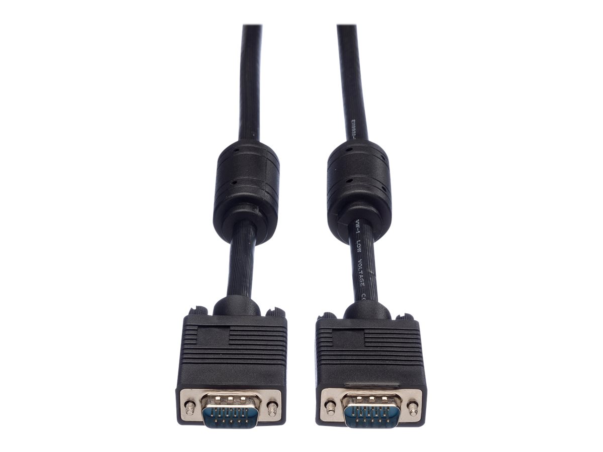 ROLINE SVGA Monitor-Kabel mit Ferritkern+DDC, HD15 ST-ST, 3 m